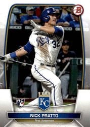 2023 Bowman Base Set Nick Pratto #8 card