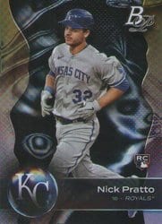 2023 Bowman Platinum Base Set Nick Pratto #89 card