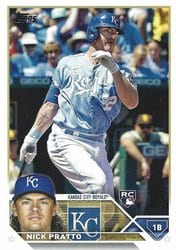 2023 Topps Base Set Nick Pratto #182 card