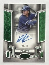 2024 Topps Tier One Break Out Autographs Nick Pratto #BOA-NP card
