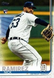 2019 Topps Update Base Set Nick Ramirez #US67 card