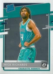 2020-21 Donruss Optic Base Set Nick Richards #193 card