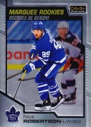 2020-21 O-Pee-Chee Platinum Base Set Nick Robertson #153 card