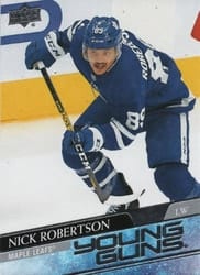 2020-21 Upper Deck Base Set Nick Robertson #237 card