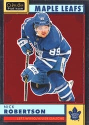 2022-23 O-Pee-Chee Platinum Retro Nick Robertson #R-63 card