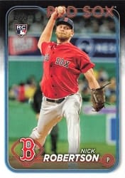 2024 Topps Base Set Nick Robertson #13 card