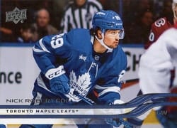 2025-26 Upper Deck Base Set Nick Robertson #618 card