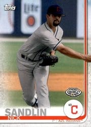 2019 Topps Pro Debut Base Set Nick Sandlin #121 card