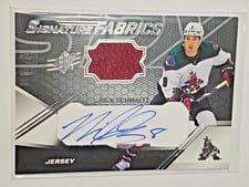 2022-23 SPx SPx Signature Fabrics Nick Schmaltz #SF-NS card