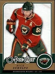 2008-09 O-Pee-Chee Base Set Nick Schultz #194 card