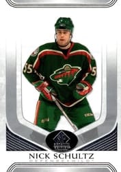 2020-21 SP Signature Edition Legends Base Set Nick Schultz #124 card