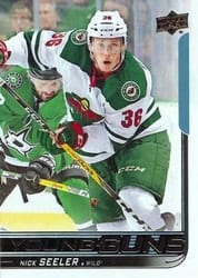 2018-19 Upper Deck Base Set Nick Seeler #233 card