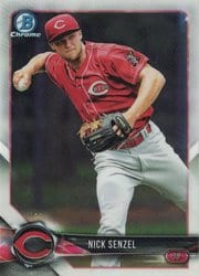 2018 Bowman Chrome Prospects Nick Senzel #BCP250 card