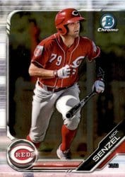 2019 Bowman Chrome Prospects Nick Senzel #BCP-43 card