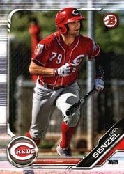2019 Bowman Prospects Nick Senzel #BP-43 card