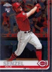 2019 Topps Chrome Update Base Set Nick Senzel #32 card