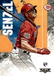 2019 Topps Fire Base Set Nick Senzel #97 card