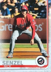 2019 Topps Pro Debut Base Set Nick Senzel #60b card