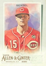 2020 Topps Allen & Ginter Base Set Nick Senzel #55 card