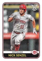 2020 Topps Big League Base Set Nick Senzel #46 card
