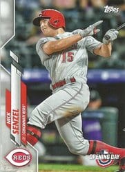 2020 Topps Opening Day Base Set Nick Senzel #99 card