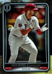 2020 Topps Tribute Base Set Nick Senzel #64 card