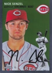 2023 Topps Chrome Platinum Anniversary Base Set Nick Senzel #267 card
