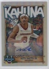 2022-23 Bowman University Chrome The Big Kahuna Autographs Nick Smith Jr. #TBK-2 card