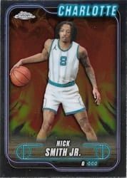 2024-25 Topps Chrome Base Set Nick Smith Jr. #19 card
