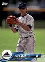 2018 Topps Pro Debut Base Set Nick Solak #33 card
