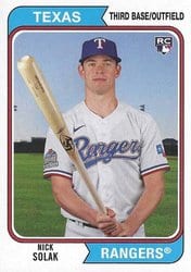 2020 Topps Archives Base Set Nick Solak #111 card