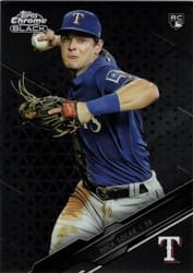 2020 Topps Chrome Black Base Set Nick Solak #78 card