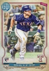 2020 Topps Gypsy Queen Base Set Nick Solak #98 card