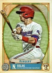 2021 Topps Gypsy Queen Base Set Nick Solak #177 card