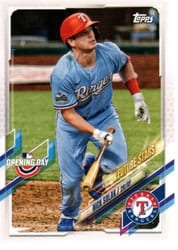 2021 Topps Opening Day Base Set Nick Solak #102 card