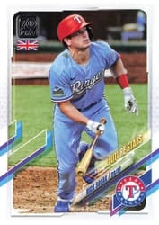 2021 Topps UK Edition Base Set Nick Solak #16 card