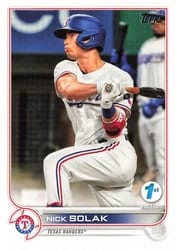2022 Topps 1st Edition Base Set Nick Solak #172