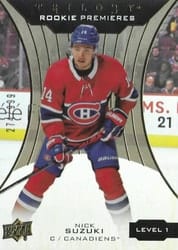 2019-20 Upper Deck Trilogy Base Set Nick Suzuki #79 card