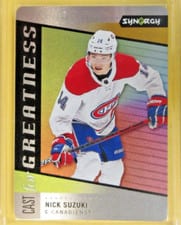 2020-21 Upper Deck Synergy Cast for Greatness Nick Suzuki #CG-11 card