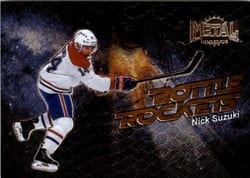 2022-23 SkyBox Metal Universe Bottle Rockets Nick Suzuki #BR-17 card