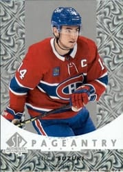2022-23 SP Authentic Pageantry Nick Suzuki #P-25 card