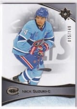 2022-23 Upper Deck Ultimate Collection Base Set Nick Suzuki #61 card