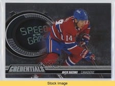 2023-24 Upper Deck Credentials Speed of the Game Stars Nick Suzuki #SG8 card