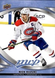 2023-24 Upper Deck MVP Base Set Nick Suzuki #161 card