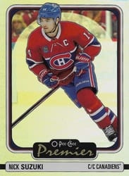 2024-25 O-Pee-Chee O-Pee-Chee Premier Nick Suzuki #P-4 card