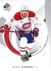 2024-25 SP Authentic Base Set Nick Suzuki #28 card
