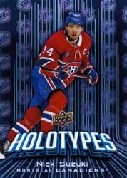 2024-25 Upper Deck Holotypes Nick Suzuki #HT-10 card