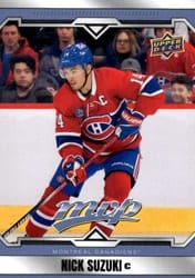 2024-25 Upper Deck MVP Base Set Nick Suzuki #133 card