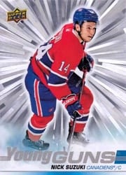 2024-25 Upper Deck Outburst Retro Young Guns Nick Suzuki #OR-4 card