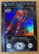 2024-25 Upper Deck Playlist Nick Suzuki #PL-11 card
